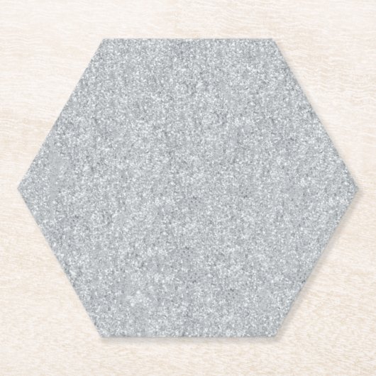 Silver Stone Gary Gold Marble Paarse Glitter Kartonnen Onderzetters (Voorkant)