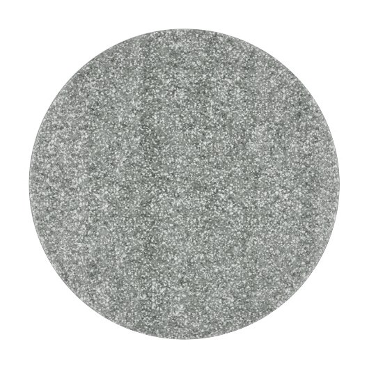 Silver Stone Gary Gold Marble Paarse Glitter Snijplank (Voorkant)