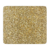 Silver Stone Gary Gold Marble Paarse Glitter Snijplank (Voorkant)