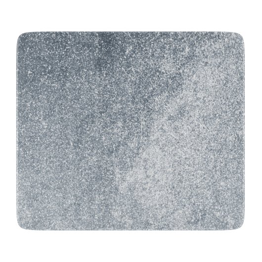 Silver Stone Gary Gold Marble Paarse Glitter Snijplank (Voorkant)