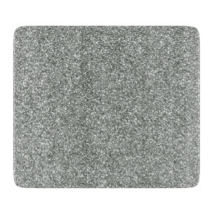 Silver Stone Gary Gold Marble Paarse Glitter Snijplank