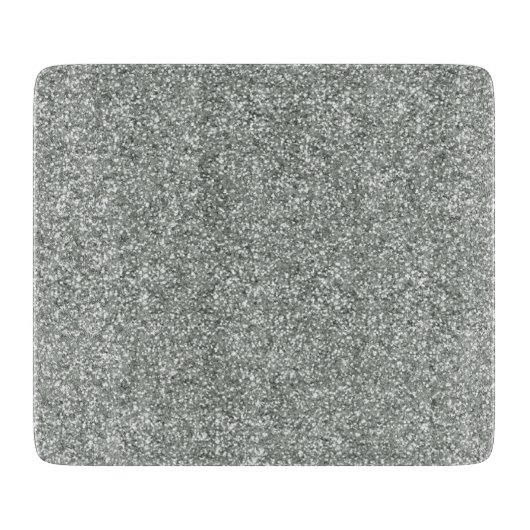 Silver Stone Gary Gold Marble Paarse Glitter Snijplank (Voorkant)