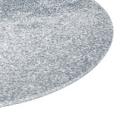 Silver Stone Gary Gold Marble Paarse Glitter Snijplank (Hoek)