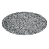 Silver Stone Gary Gold Marble Paarse Glitter Snijplank (Hoek)