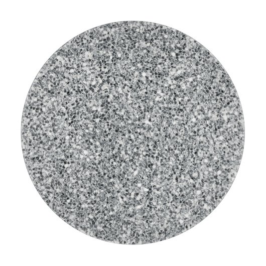 Silver Stone Gary Gold Marble Paarse Glitter Snijplank (Voorkant)