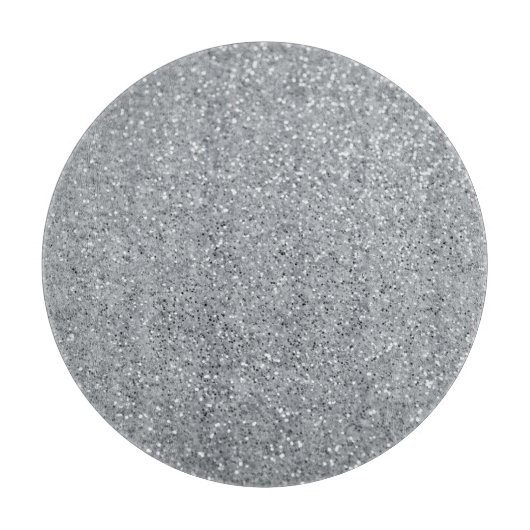 Silver Stone Gary Gold Marble Paarse Glitter Snijplank (Voorkant)