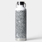 Silver Stone Gary Gold Marble Paarse Glitter Waterfles (Voorkant)