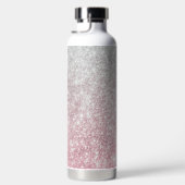 Silver Stone Gary Gold Marble Paarse Glitter Waterfles (Rechts)