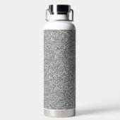 Silver Stone Gary Gold Marble Paarse Glitter Waterfles (Achterkant)