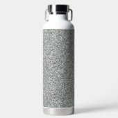 Silver Stone Gary Gold Marble Paarse Glitter Waterfles (Voorkant)