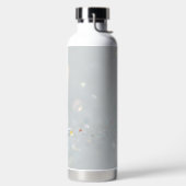 Silver Stone Gary Gold Marble Paarse Glitter Waterfles (Links)