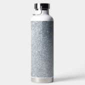 Silver Stone Gary Gold Marble Paarse Glitter Waterfles (Rechts)