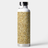 Silver Stone Gary Gold Marble Paarse Glitter Waterfles (Rechts)