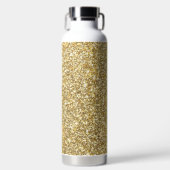 Silver Stone Gary Gold Marble Paarse Glitter Waterfles (Voorkant)