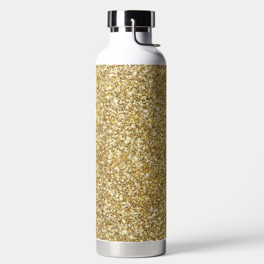 Silver Stone Gary Gold Marble Paarse Glitter Waterfles (Links)