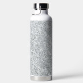 Silver Stone Gary Gold Marble Paarse Glitter Waterfles (Rechts)