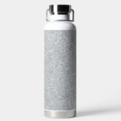 Silver Stone Gary Gold Marble Paarse Glitter Waterfles (Achterkant)