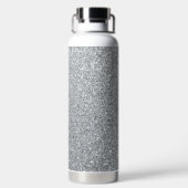 Silver Stone Gary Gold Marble Paarse Glitter Waterfles (Achterkant)