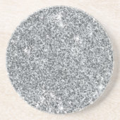 Silver Stone Gary Gold Marble Paarse Glitter Zandsteen Onderzetter (Voorkant)