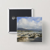 Silver Strand Beach Vierkante Button 5,1 Cm (Voorkant /achterkant)