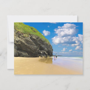 Silver Strand Wicklow, Ierland Briefkaart