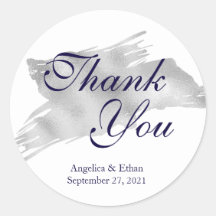 Silver Streak Bedankt Stickers