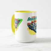 Silver Streak Vintage Ad Mok (Voorkant links)