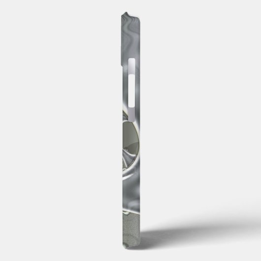 Silver Stream Case-Mate iPhone Case (Achterkant / Links)