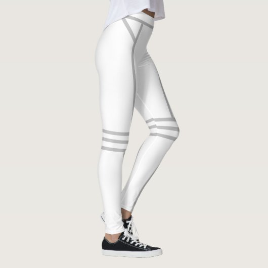 Silver Stripe Leggings (Rechts)