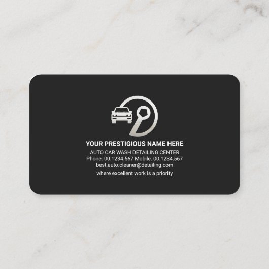 Silver Stripe op Crystal Waters Details Visitekaartje (Achterkant)