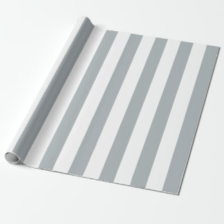 Silver Stripes (2e kleur toevoegen) Cadeaupapier