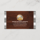 Silver Stripes Home Electrical Saw Visitekaartje (Achterkant)