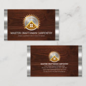 Silver Stripes Home Electrical Saw Visitekaartje (Voorkant / Achterkant)