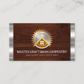 Silver Stripes Home Electrical Saw Visitekaartje (Voorkant)