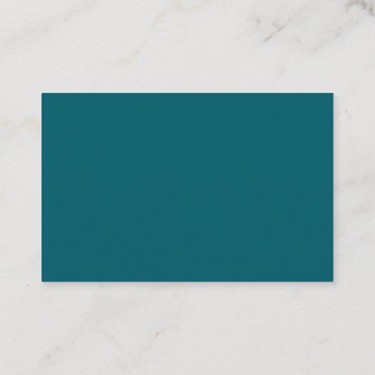 Silver Stripes on Teal Borders Generic Discount Visitekaartje (Achterkant)