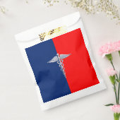 Silver Style Caduceus Medical Symbol League Bedankzakje (Gezegeld)