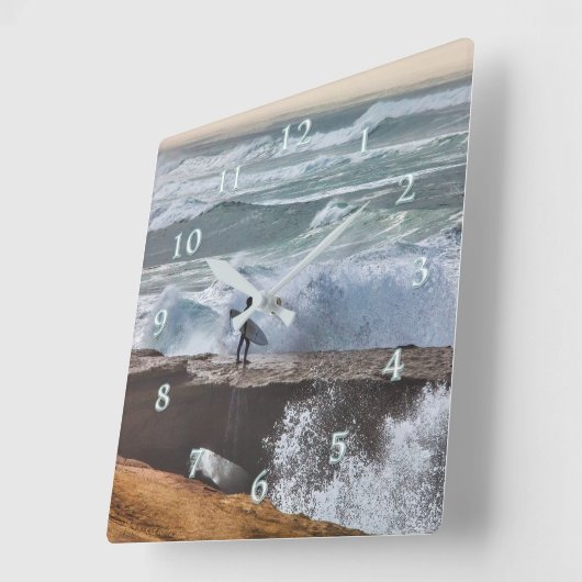 Silver Surfer aansluiten 2 Vierkante Klok (Hoek)