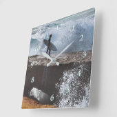 Silver Surfer aansluiten Vierkante Klok (Hoek)