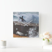 Silver Surfer aansluiten Vierkante Klok (Huis)