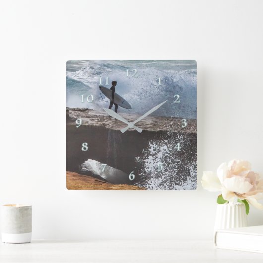 Silver Surfer aansluiten Vierkante Klok (Huis)