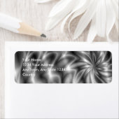 Silver Swirl Etiket (Insitu)