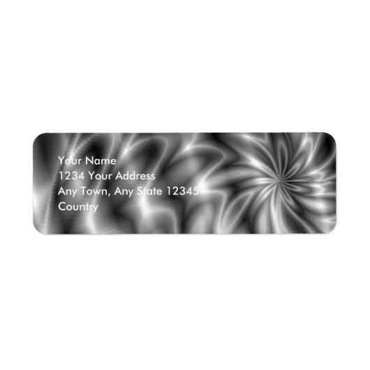 Silver Swirl Etiket (Voorkant)