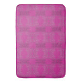 Silver Swirls Arabesque Bath Mat (Voorkant Verticaal)