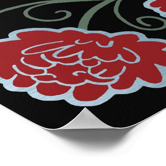 Silver Sword Shield Fantasy Wedding Welcome Sign Poster (Hoek)