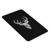 Silver Symbolic deer op de stijlpagina van de kool Magneet (Rechterzijde)