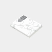 Silver Tab en Vlurig kerst Post-it® Notes (Schuin)