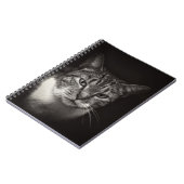 SILVER TABBY CAT NOTITIEBOEK (Linkerzijde)