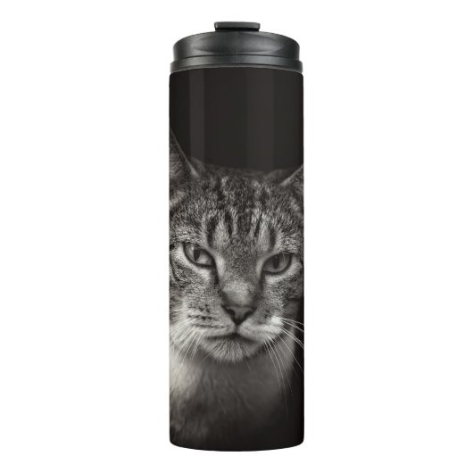 SILVER TABBY CAT THERMOSBEKER (Voorkant)