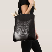 SILVER TABBY CAT TOTE BAG (Dichtbij)