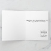 Silver Tabby Vaderdag Kaart (Binnen)